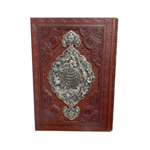 رباعیات خیام کاغذ معطرسایز رحلی جعبه دار با رویه مسی